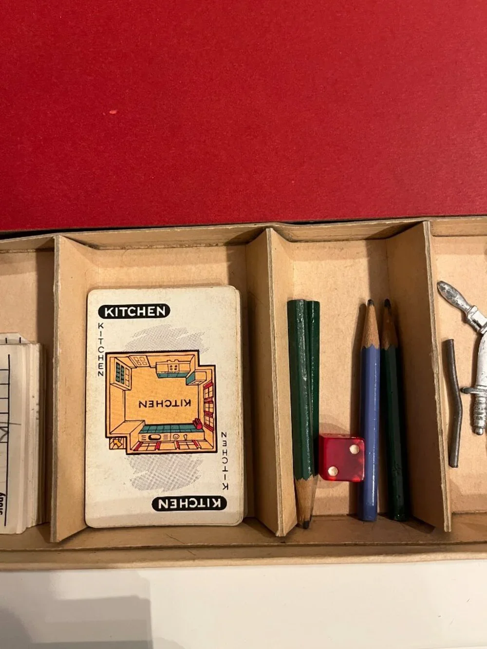 1949/1950 Clue Parker Brothers 100% Complete - Original Pencils